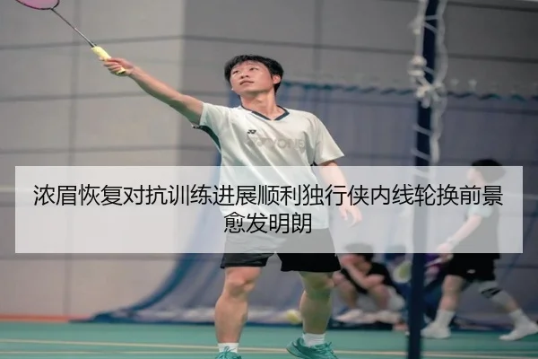 浓眉恢复对抗训练进展顺利独行侠内线轮换前景愈发明朗